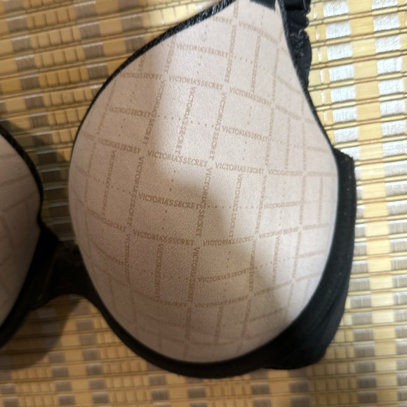 Victoria's Secret Uplift Semi Demi Slate Gray Bra Padded Underwire 36D - Picture 14 of 15